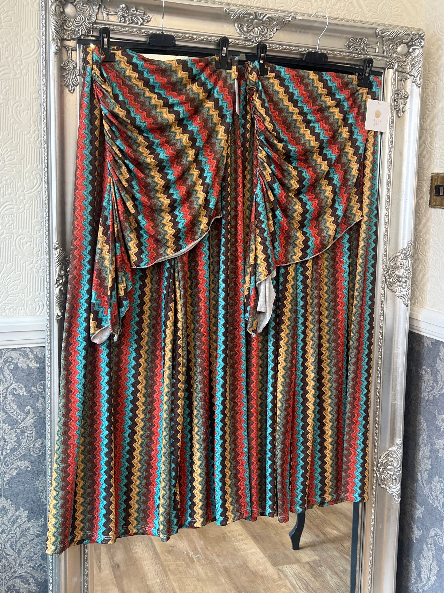 Zigzag bando co ord set (Size 8-14)
