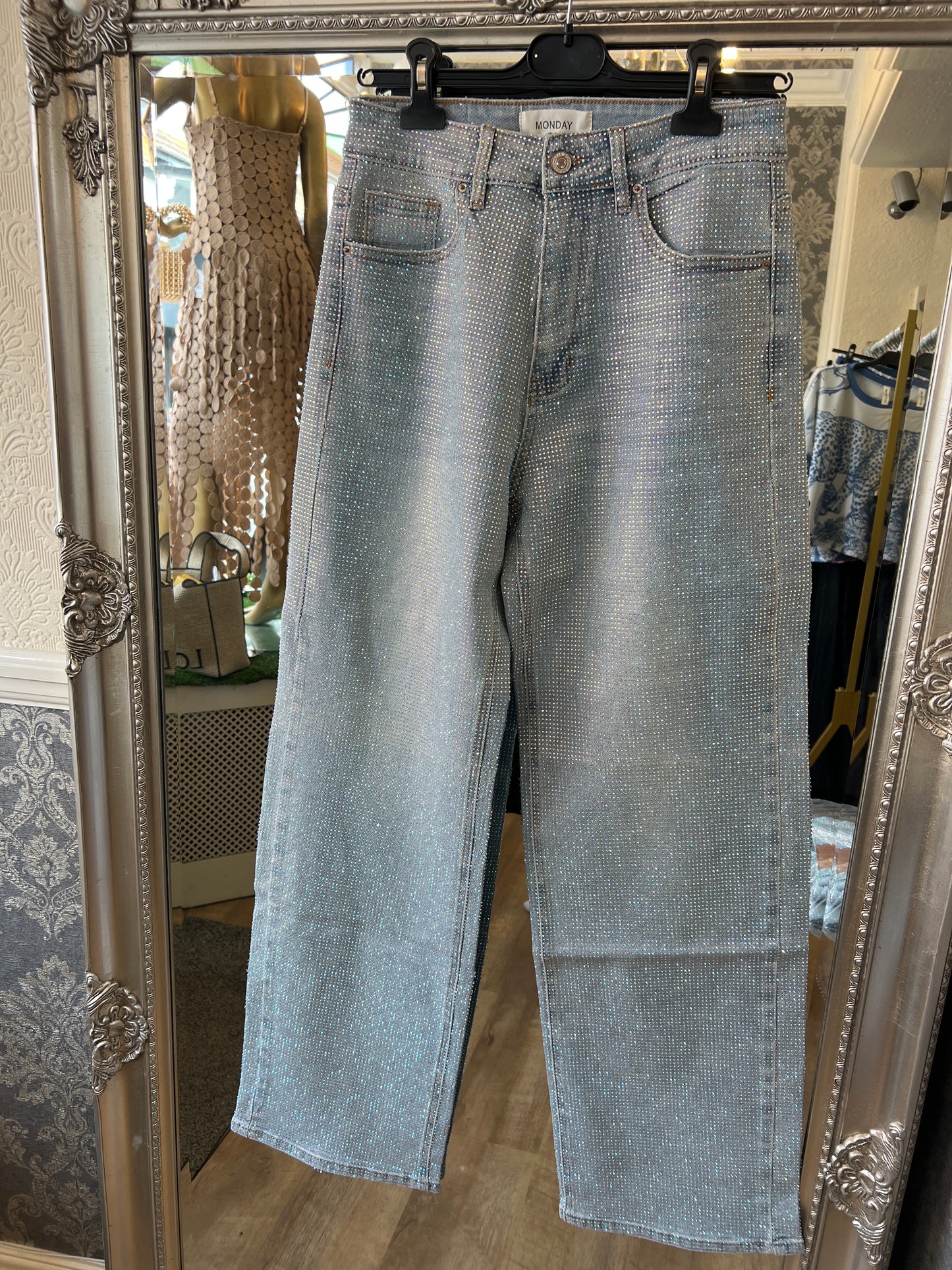Dimond denim stretch jeans