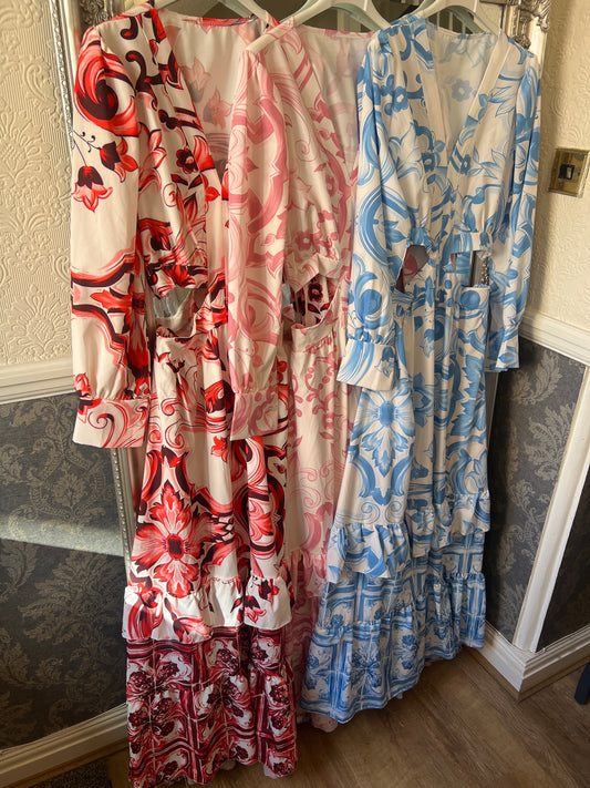 Daisy maxi cut out dress (8-12)