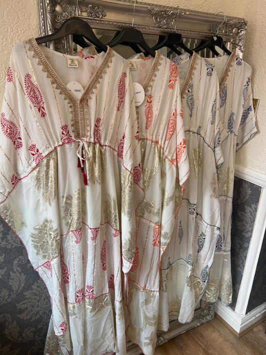 Maria kaftan dress (Size12-20)