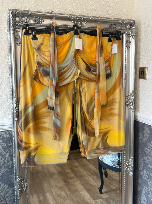 Sunset Co ord with neck wrap