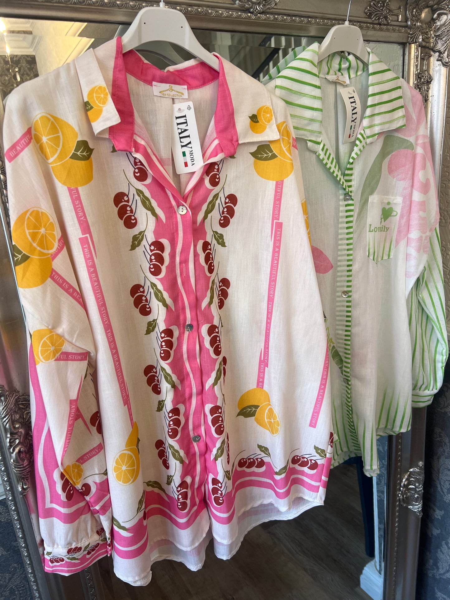 Summer vibrant shirt