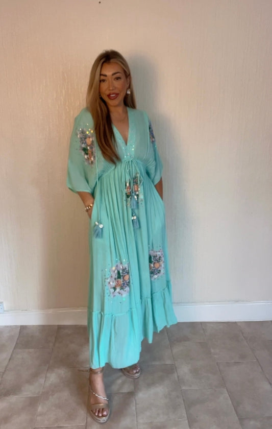 Boho style summer dress