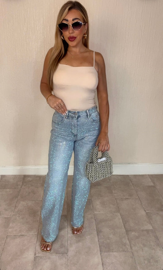 Dimond denim stretch jeans