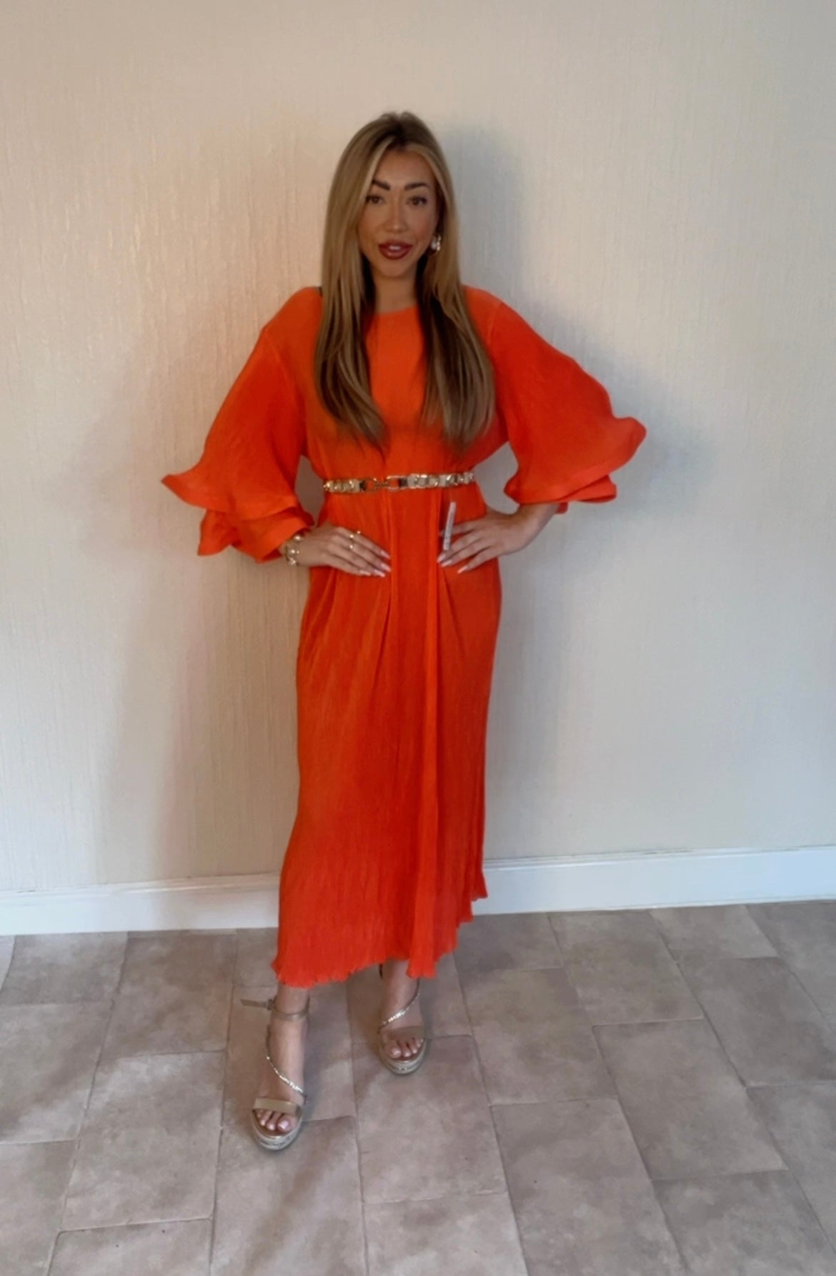 Fluted sleeve Bethany