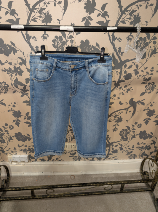 Denim shorts