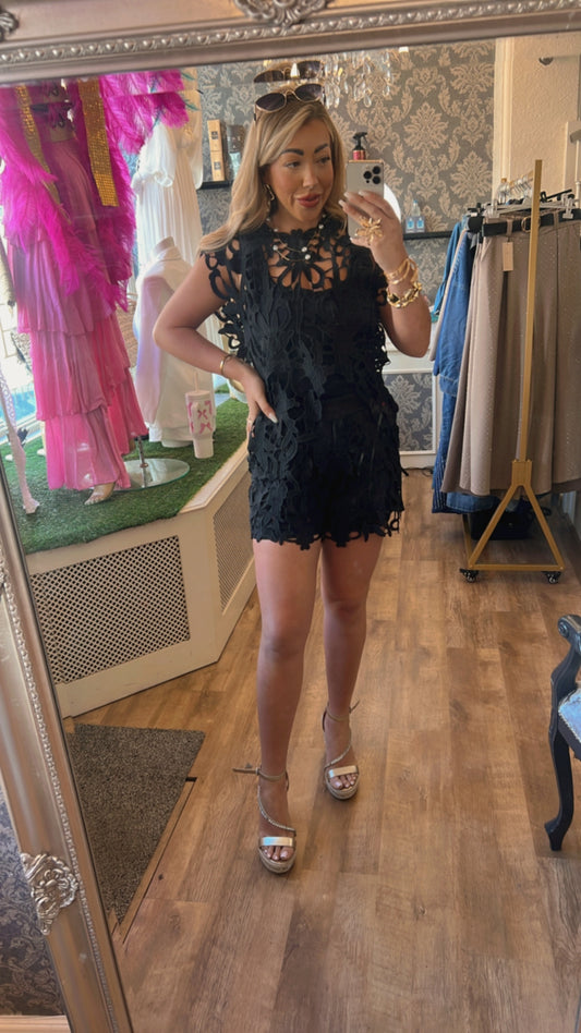 Crochet short two piece