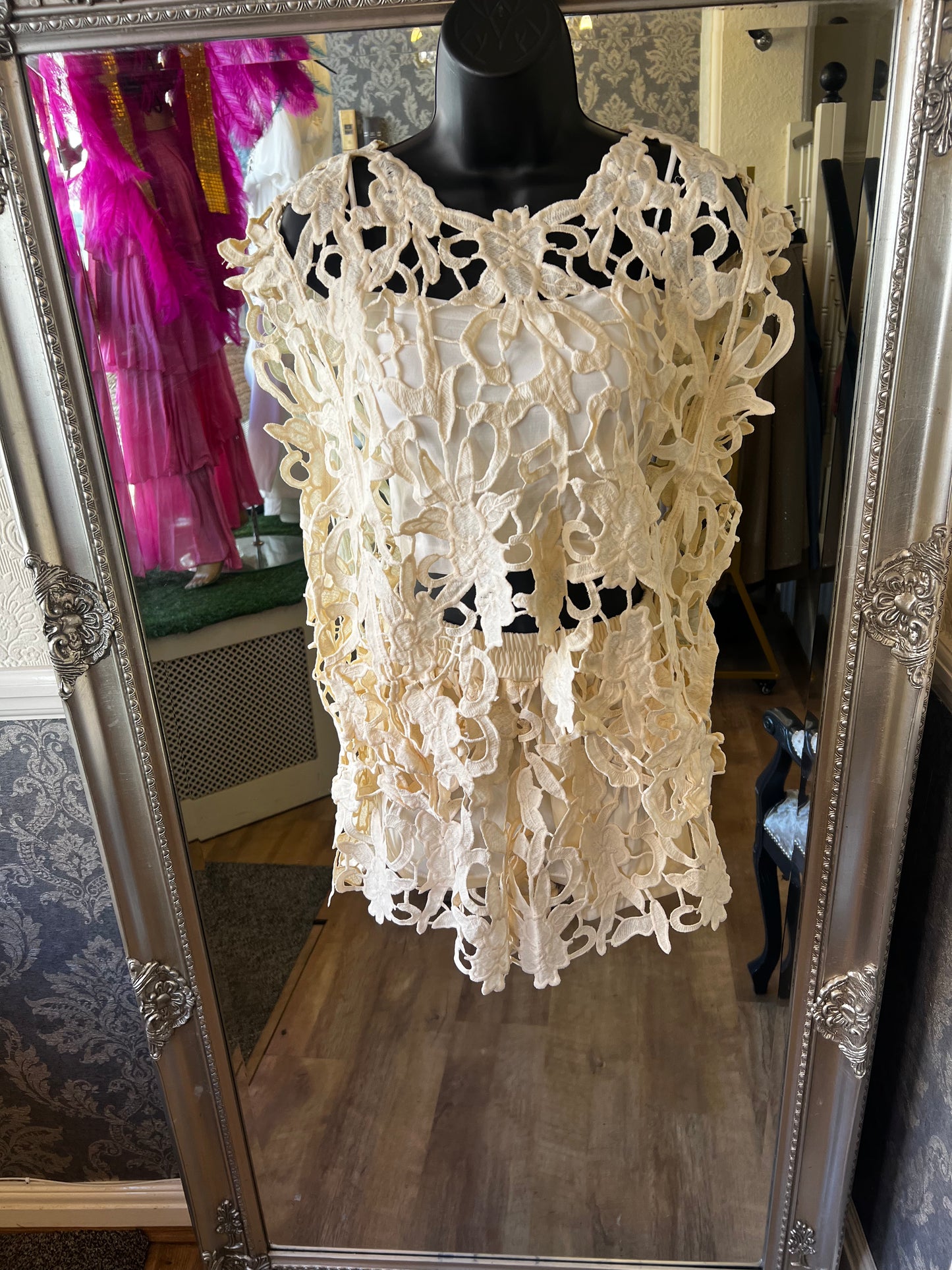 Crochet short two piece