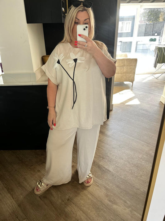 Flower two piece
