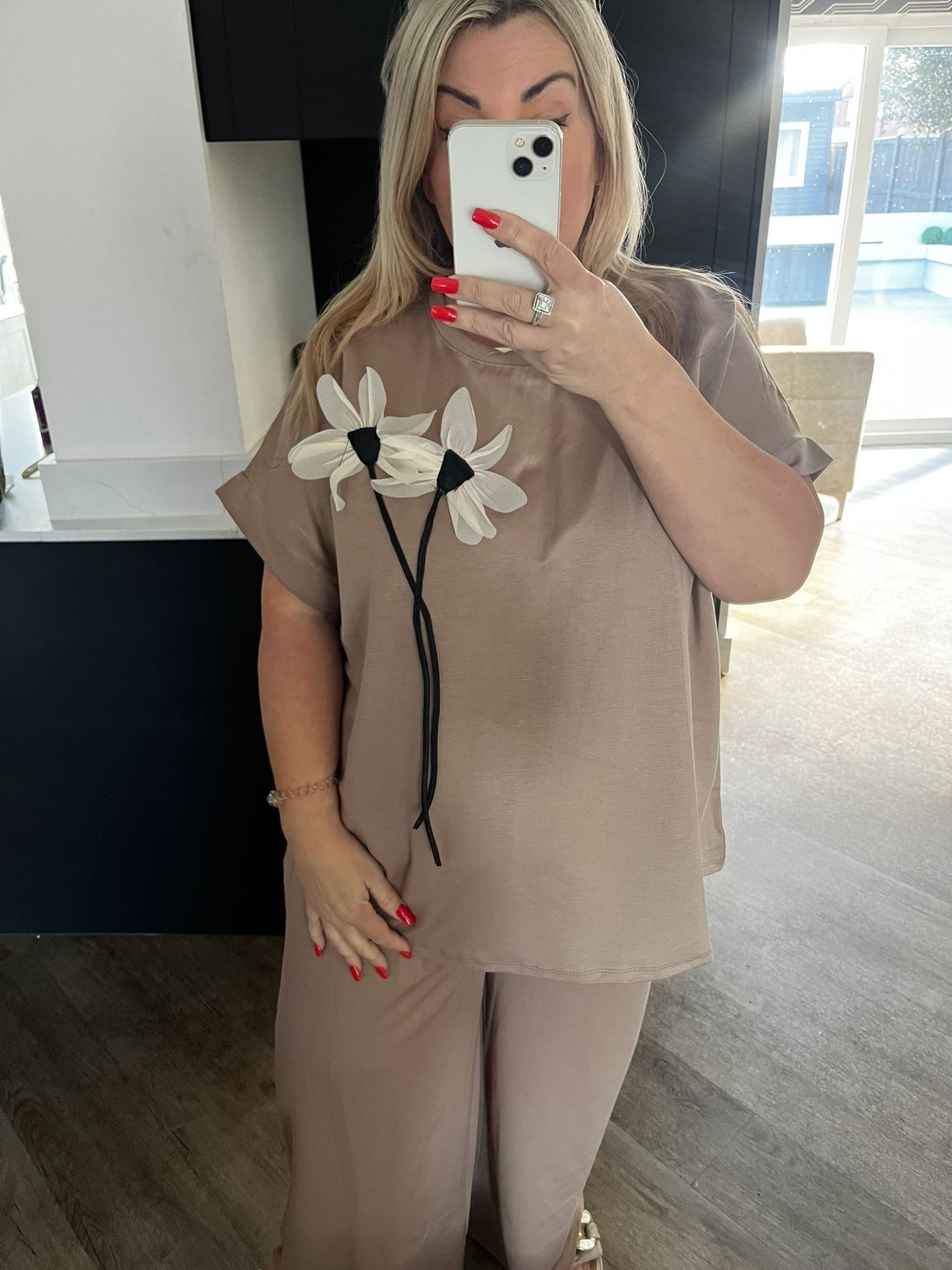 Flower two piece
