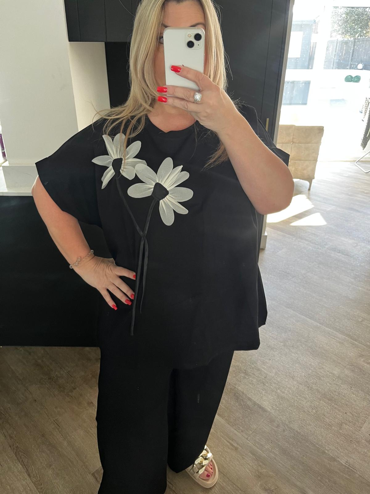 Flower two piece